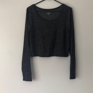 NWT long sleeved crop top | wild fable
